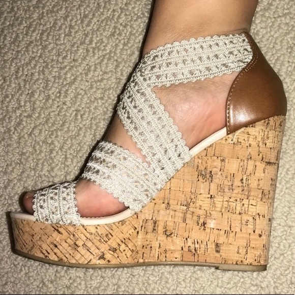 Steve Madden Shoes - Steve Madden Women Wedge Heel Sandals Size 6